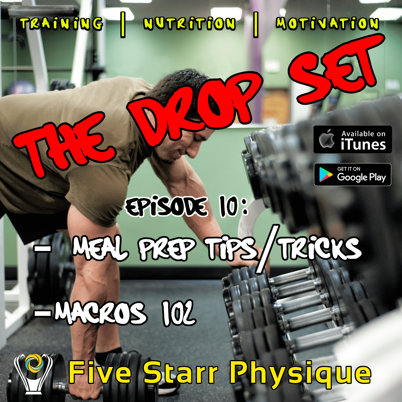 The Drop Set – Episode 10:  Meal prep tips and tricks, Macros 102