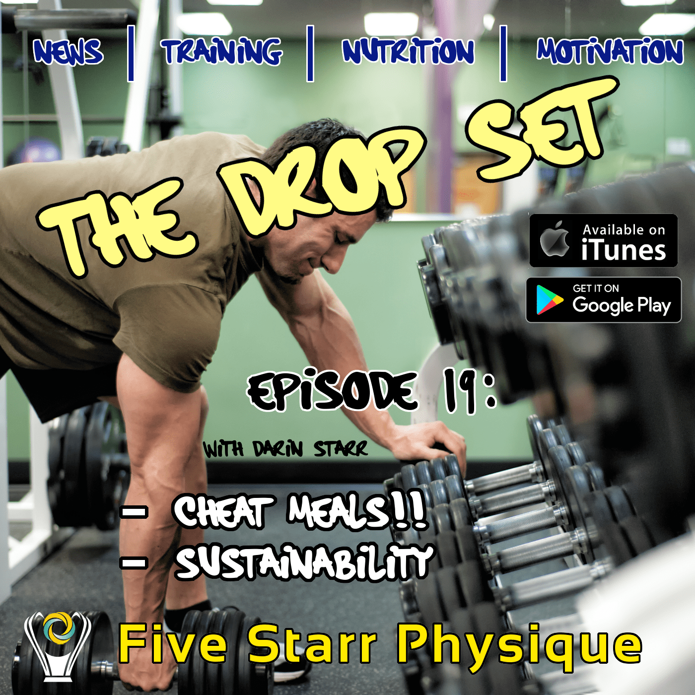 The Drop Set – Episode 19:  Cheat Meals, Sustainability in Bodybuilding