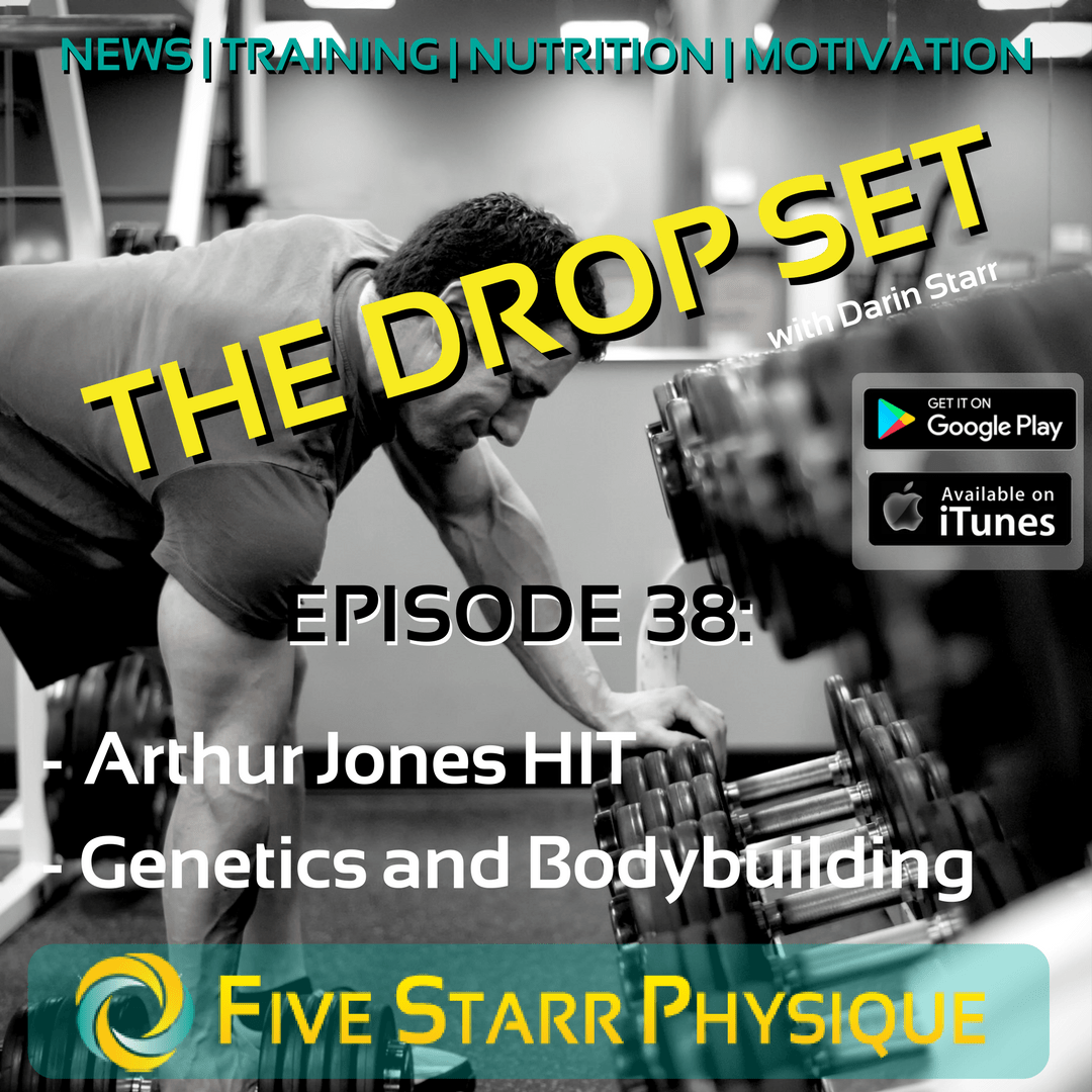 The Drop Set – Episode 38:  Arthur Jones HIT, Genetics and Bodybuilding