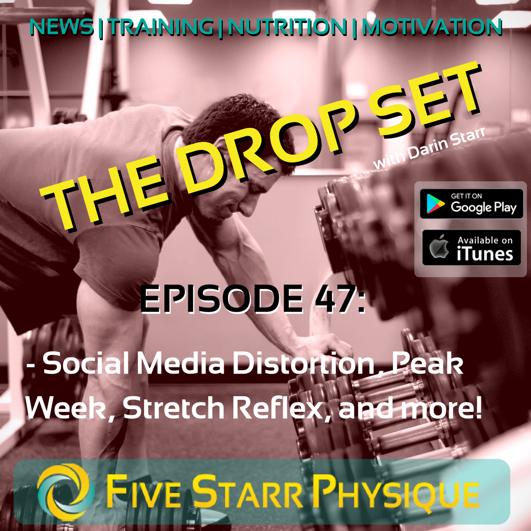 The Drop Set – Episode 47:  Social Media Distortion, Peak Week, Stretch Reflex, and more!