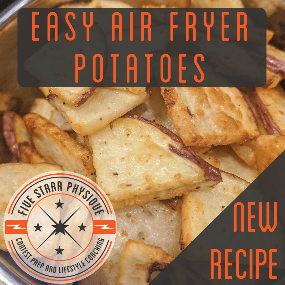 New Recipe!  Easy Air Fryer Potatoes