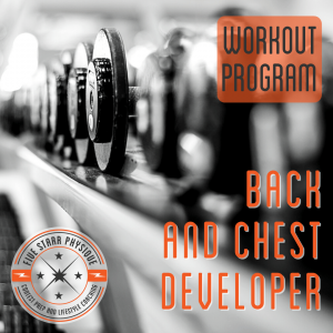 Bodybuilding Workout Programs - Back and Chest Developer