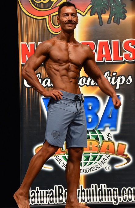 My client Andy and the INBA California Naturals, competing in Men's Physique