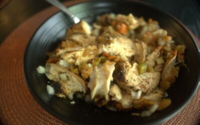 Chicken breast with rice
