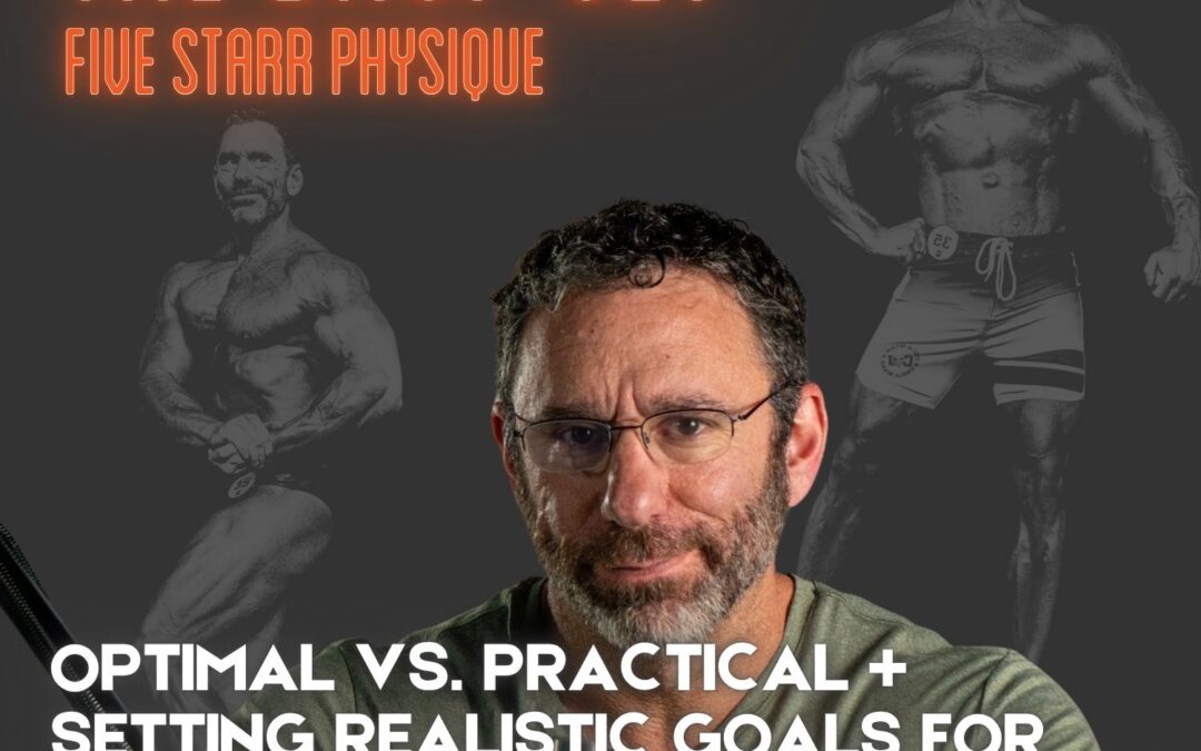 310 – Optimal vs. Practical + Setting Realistic Goals for Your First Bodybuilding Show